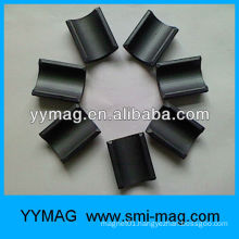 N38H sintered neodymium arc magnet for motor rotor